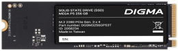 SSD накопитель Digma Mega P5 DGSM3256GP53T 256ГБ, M.2 2280, PCIe 3.0 x4, NVMe, M.2, rtl
