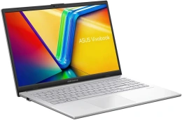 Ноутбук ASUS Vivobook Go 15 E1504FA-BQ1074 15.6" 1920 x 1080, IPS, 60 Гц, AMD Ryzen 5 7520U, 8 ГБ LPDDR5, SSD 512 ГБ, видеокарта встроенная, без ОС, цвет крышки серебристый, аккумулятор 50 Вт·ч, цвет корпуса серебристый