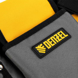 Пояс для инструментов Denzel 90291 4л 14карм. серый/желтый