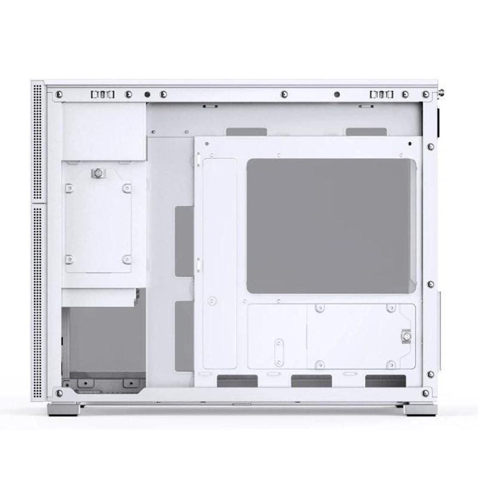 Корпус компьютерный Mini-Tower/ Case JONSBO D31 STD, Mini-Tower, TG, no fan, 1xUSB-A 3.2 + 1xUSB-C 3.2, mATX, mDTX, mITX White (D31 STD White)