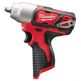 Гайковёрт Milwaukee M12 BIW38-0 (4933441985) (питание: аккумулятор, Li-ion, 2500 об/мин, 135 Н·м, напряжение аккумулятора: 12 В, патрон: 3/8", частота ударов: 3300 ударов/мин, диаметр болта: М12)
