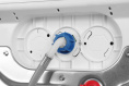 Стиральная машина Electrolux EW6TN5261F, с вертикальной загрузкой, 6кг, 1200об/мин, с английской панелью управления