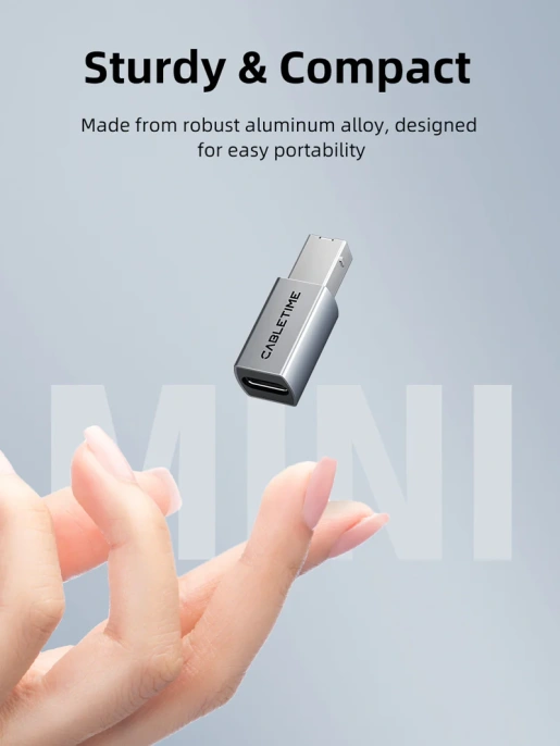 Адаптер CABLETIME CCB2G (CT-CFBM2-AG) USB C для принтера