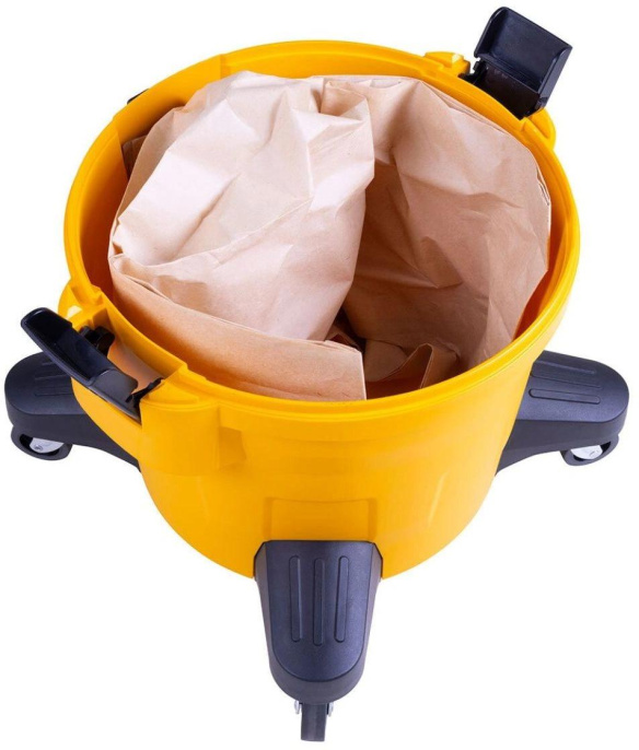 Строительный пылесос DeWALT DXV34PTA,  желтый