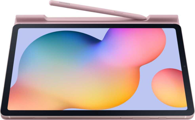 Чехол для планшета SAMSUNG Book Cover, для  Samsung Galaxy Tab S6 lite, розовый [ef-bp610ppegru]