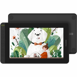 Графический монитор Huion Kamvas 12 Black перо PW517/5080LPI/266PPS/8 клавиш/8192 уровней нажатия/раб.пов. 256.32x144.18мм/USB-C