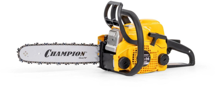 CHAMPION Бензопила 232-14 { 1,5кВт 31,8см3 3,9кг }