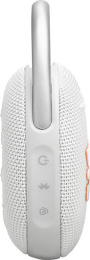 Колонка портативная JBL Clip 5, 7Вт, белый