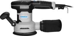 Эксцентриковая шлифмашина Deko DKG600 600Вт D125/150мм 084-1059