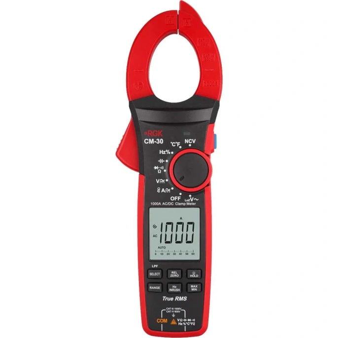 Токоизмерительные клещи RGK CM-30 с поверкой 721340