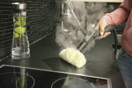 Пароочиститель напольный Karcher EasyFix SC 4 2000Вт белый