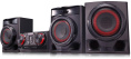 Музыкальный центр LG XBOOM CJ45, 720Вт, с караоке, Bluetooth, FM, USB, CD, черный,