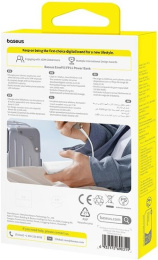 Внешний аккумулятор Baseus P1008210C213-00 EnerFill FP11 10000mAh 15W Moon White (Includes Simple Type-C to Type-C Cable 20V/3A 30cm) PPAP-1015-2