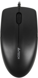 Мышь проводная A4TECH OP-530NUS черный (USB, 1200dpi, 3but) (OP-530NUS)