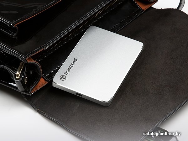 Внешний накопитель Transcend StoreJet 25C3S TS1TSJ25C3S 1TB HDD, USB 3.2 Gen1 (5 Гбит/с), 2.5", металл, цвет серебристый