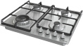 Газовая варочная панель Gorenje GW641EX, 4 конфорки, нержавеющая сталь, серебристый
