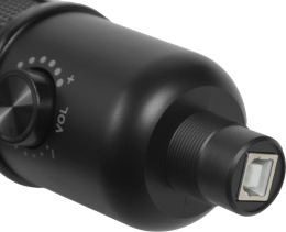 Микрофон Defender Glow GMC 400,  черный [64640]