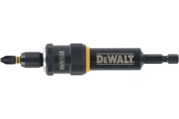 Быстросменный узел DeWalt DT70787-QZ тип биты: односторонняя, тип шлица: крест PZ2, длина: 25мм, тип хвостовика: шестигранный HEX , диаметр хвостовика: 6.35мм, материал изготовления: инструментальная сталь, комплектация