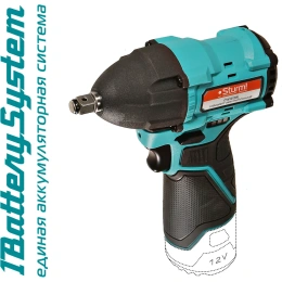 STURM! Аккумуляторный гайковерт Sturm 1BatterySystem12V CW1212BL
