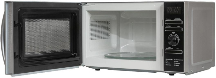 Микроволновая Печь Supra 20TS45 20л. 700Вт серебристый