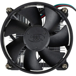 Кулер DeepCool CK-11508 (DP-ICAS-CK11508) (Intel LGA1200/1151/1150/1155, крепление на винтах, размер вентилятора: 92x92x25мм, гидродинамический подшипник, 2200 об/мин, 42.35CFM, 30.1dB(A), TDP 65W, 95х95х69.5мм, 245г)