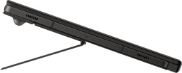 Чехол-клавиатура Samsung для Samsung Galaxy Tab S9/S9 FE/S10 FE/S10 Lite Book Cover Keyboard поликарбонат/полиуретан черный EF-DX725UBRGRU