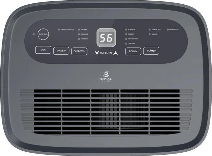 Осушитель воздуха Royal Clima Carisma Villa RD-CR40-E белый