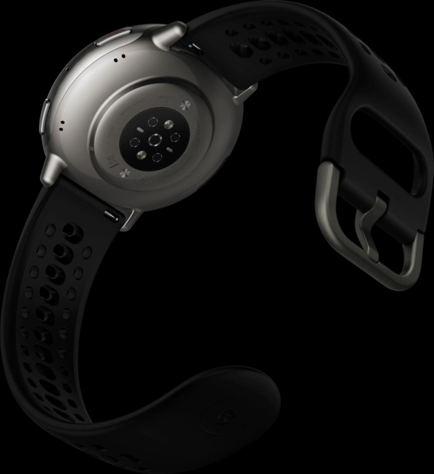 Смарт-часы AMAZFIT Active 2R A2437, 43.9мм, 1.32", черный/серебристый [6970100377712]