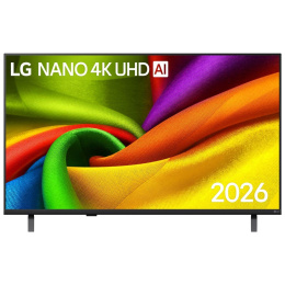 Телевизор LG NANO 4K UHD AI NU90 43NU900B6LA 43" 3840x2160 (4K UHD), матрица IPS, QLED, частота 60 Гц, ОС LG webOS, HDR10, HLG, Dolby Atmos, AirPlay, Wi-Fi, смарт пульт