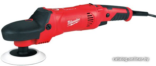 Полировальная машина Milwaukee AP 14-2 200 E (4933432800) (1450 Вт, частота вращения на холостом ходу: от 490 до 2100 об/мин, диаметр диска: 200 мм, резьба шпинделя: М14, фиксация шпинделя, защита от перегрузки, питание: сеть)