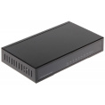 DAHUA DH-PFS3008-8GT 8-портовый гигабитный неуправляемый коммутатор, 8xRJ45 1Gb, коммутация 16 Гбит/с, MAC-таблица 2К