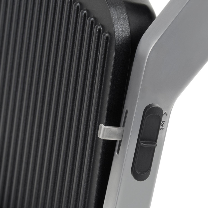 Электрогриль DOMFY Metal, DSM-EG703 серебристый