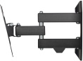 Кронштейн для телевизора Hama 00220822 черный 19"-48" макс.20кг настенный поворотно-выдвижной и наклонный