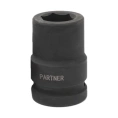 Головка ударная 6-гранная 35 мм, 3/4"DR Partner  PA-46535(13009)