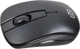 OKLICK Мышь Оклик 445MW черный оптическая 1600dpi беспров. USB 3but 945817