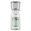 Кофемолка SMEG Стиль 50-х, Кофемолка с коническими жерновами, пастельный зеленый CGF01PGEU