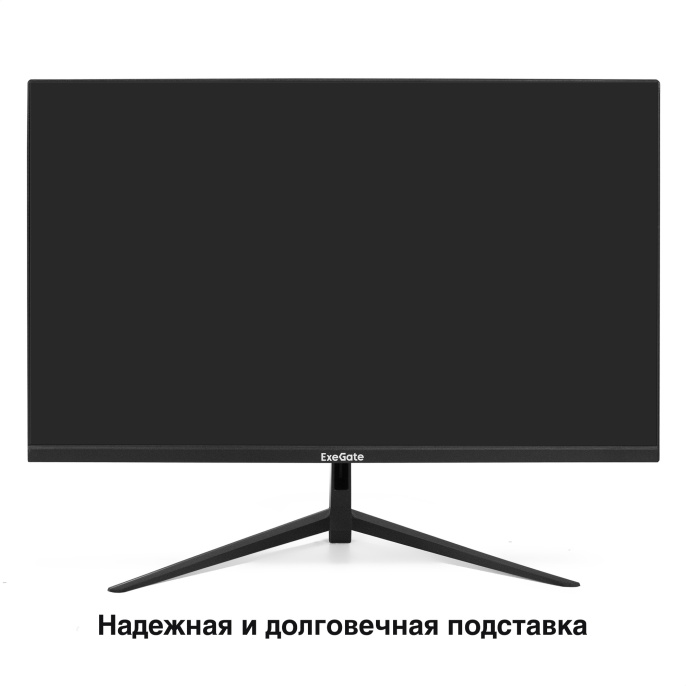 Монитор с аудио 21.5" 100 Гц ExeGate SmartView EP2207TA IPS LED Grade A+, FHD, 1920x1080@100Hz, 16:9, 250cd/m2, 1000:1, 178°/178°, 3-5ms, Speakers, D-Sub, HDMI 2.0, DisplayPort, audio-out, EX300418RUS