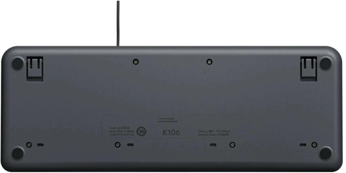 Клавиатура Logitech K106 черный USB slim 920-013902