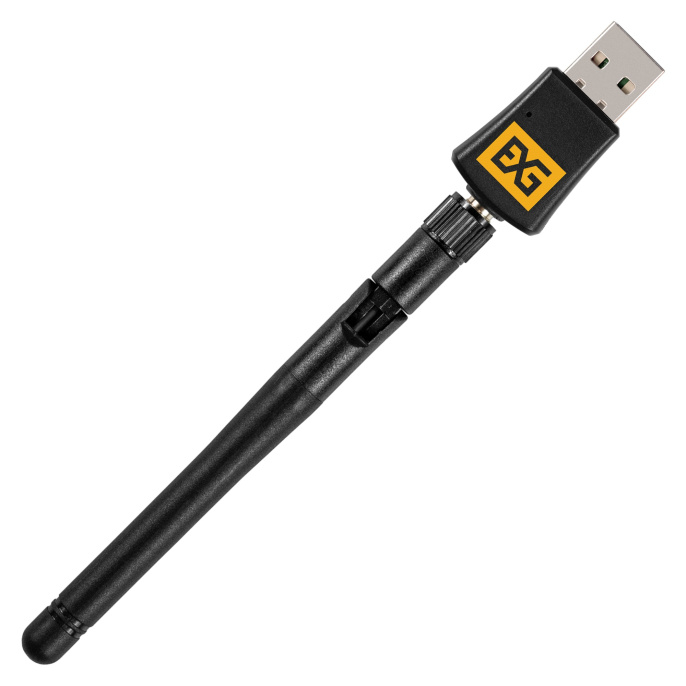 Сетевой адаптер Wi-Fi 5 двухдиапазонный ExeGate EX-W5-T2U Plus-AC650 (Wi-Fi AC (a/b/g/n/ac), чипсет Realtek8811, 2.4 ГГц до 200 Мбит/с + 5 ГГц до 433 Мбит/с, внешняя съемная 2dBi антенна, USB 2.0) EX299657RUS