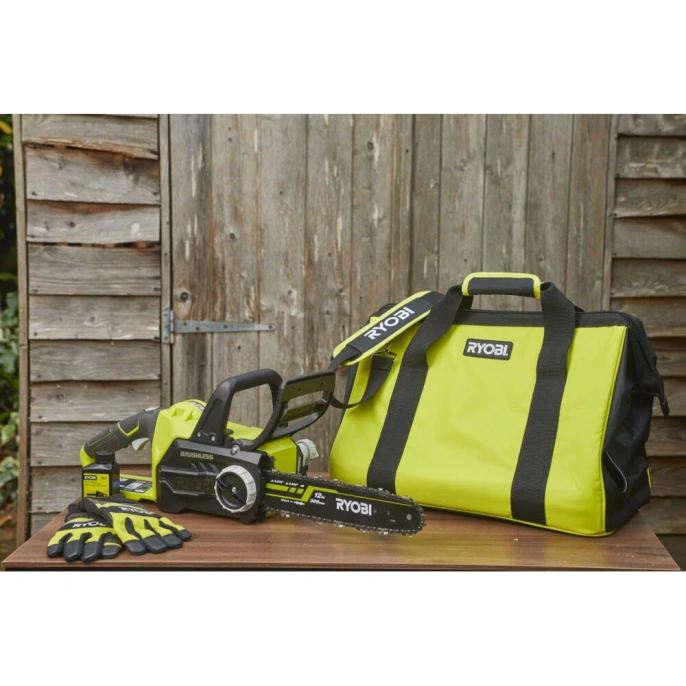 Бесщеточная аккумуляторная цепная пила Ryobi ONE+ OCS1830  без аккумулятора в комплекте 5133002829