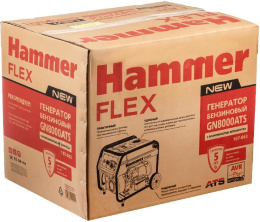 Генератор Hammer Flex GN8000ATS 7.5кВт
