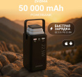 Внешний аккумулятор Power Bank Digma DGPF50B, 50000мAч, черный [dgpf50b22pbk]
