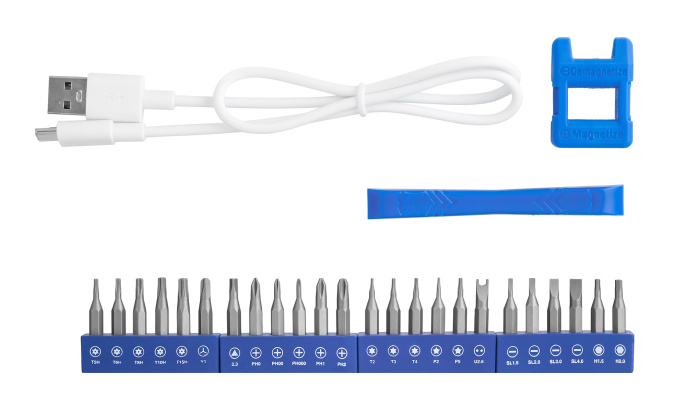 Отвертка для точных работ Ermenrich Tunn PD20, серый