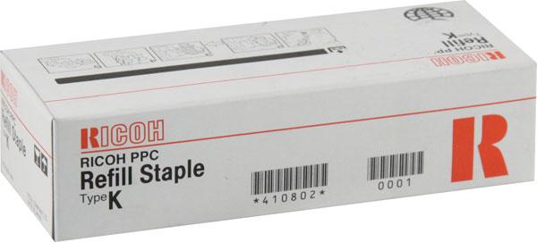 Скрепки Ricoh скрепки type K 3x5000шт . Официальный поставщик Ricoh 410802