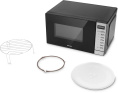 Микроволновая печь Rondell RDE-MW203, 700Вт, 20л, черный /серебристый