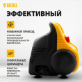 Компрессор поршневой Denzel РС 1/6-180 безмасляный 180л/мин 6л 1100Вт желтый/черный