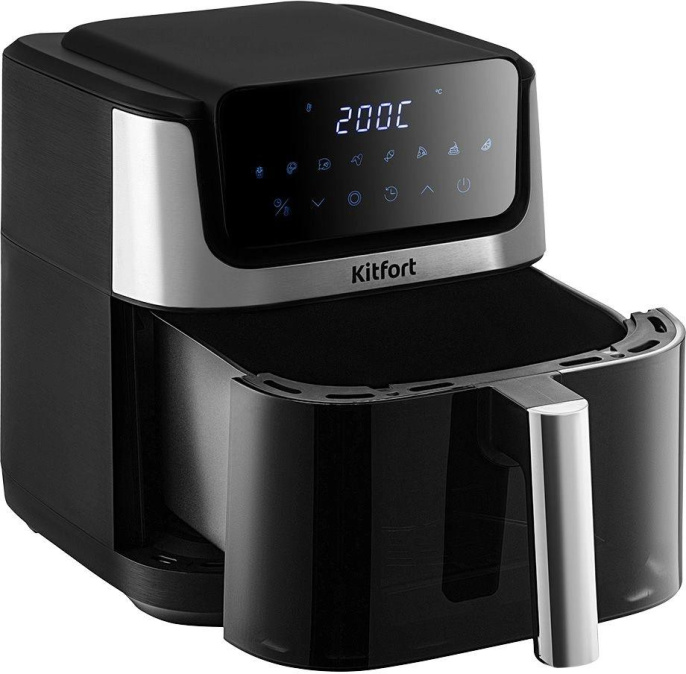Аэрогриль Kitfort КТ-2284 6.5л 1800Вт черный