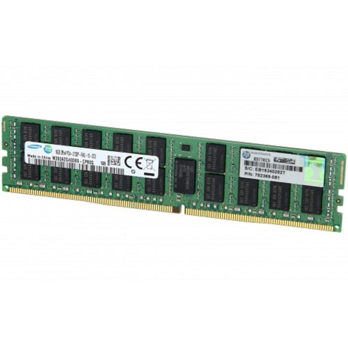 Hp 846740-001 Оперативная память HPE 16GB 1 x 16GB Dual Rank x4 DDR4-2400 836220-B21/846740-001/809081-081