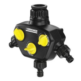 Распределитель Karcher G1 G3/4 Д.вх.1" Д.вых.3/4" черный/желтый 2.645-200.0