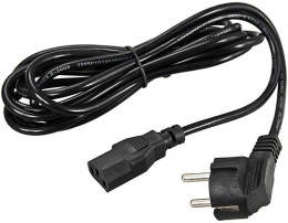 Шнур питания Rexant (04-2732) Schuko-C13 проводник.:3x0.75мм2 1.2м 220В черный